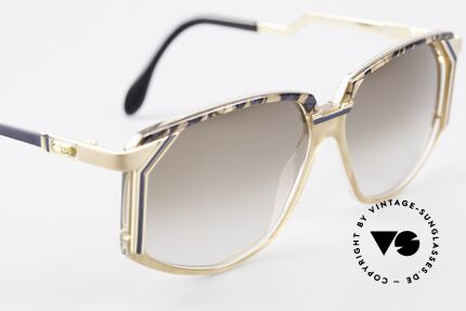 Cazal 346 Hip Hop Designer Sunglasses, with brown-gradient sun lenses (100% UV protection), Made for Men and Women