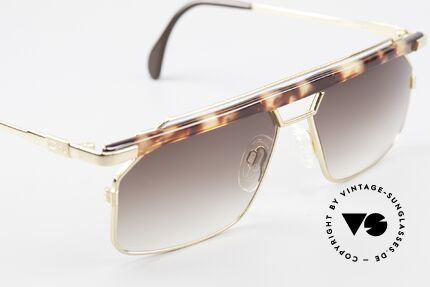 Cazal 752 Ultra Rare Vintage Shades 90's, true eye-catcher in color: "havana demi blond", Made for Men
