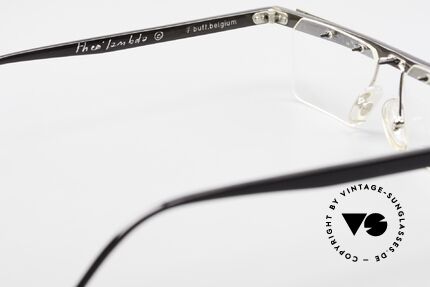 Theo Belgium Lambeta 7 Genuine Buffalo Horn Frame, so to speak: vintage eyeglasses with representativeness, Made for Men
