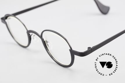 Theo Belgium Dozy Slim Rimless 90's Metal Eyeglasses, an extraordinary designer piece by THEO BELGIUM, Made for Men and Women