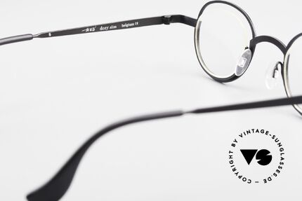Theo Belgium Dozy Slim Rimless 90's Metal Eyeglasses, NO RETRO frame; but a rare 20 years old ORIGINAL, Made for Men and Women