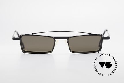 Theo Belgium XM Square Designer Frame Clip On, founded in 1989 as 'opposite pole' to the 'mainstream', Made for Men