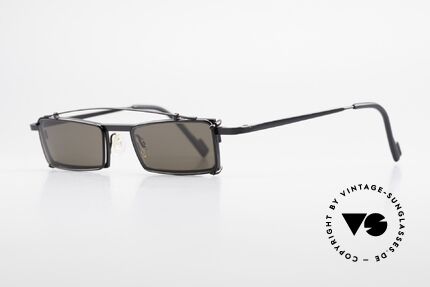 Theo Belgium XM Square Designer Frame Clip On, made for the avant-garde, individualists, trend-setters, Made for Men