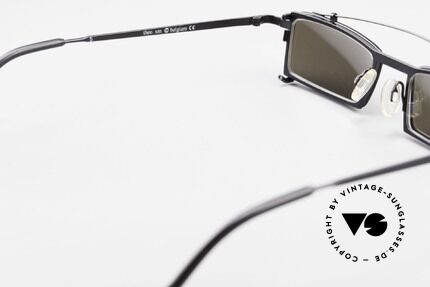 Theo Belgium XM Square Designer Frame Clip On, so to speak: vintage sunglasses with representativeness, Made for Men