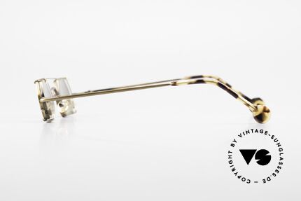 L.A. Eyeworks DICE 455 Vintage Frame With Sun Clip, with practical removable sun clip (for 100% UV protection), Made for Men and Women