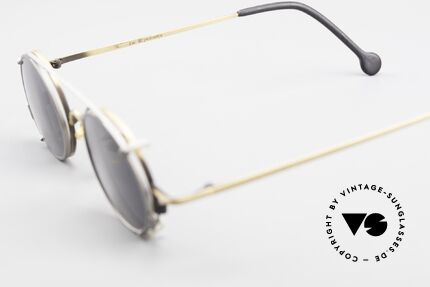 Sunglasses L.A. Eyeworks LINK 143 Oval Eyeglasses With Sun Clip
