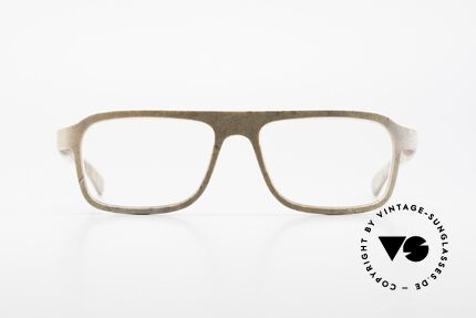 Rolf Spectacles Dino 41 Stone Eyewear & Wood Frame, originally released in 2009 & awarded immediately!, Made for Men