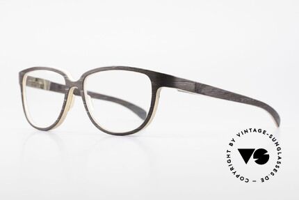 Rolf Spectacles Appia 06 Pure Wood Eyeglass-Frame, true masterpiece (pure natural material, NO METAL), Made for Men and Women