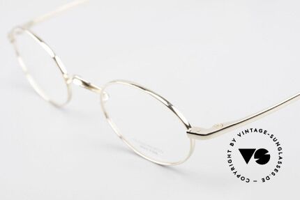 Oliver Peoples Gallagher Vintage Glasses Oval Round, unworn rarity (like all our vintage O.Peoples glasses), Made for Men and Women