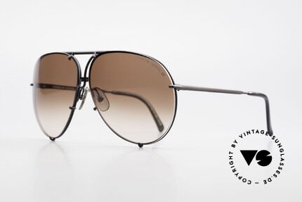 Porsche 5623 True 80's Aviator Sunglasses, the legend with interchangeable lenses - true vintage, Made for Men and Women