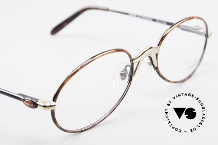 Bugatti 22157 Rare Oval 90's Vintage Specs, NO retro glasses, but an authentic old original; vertu!, Made for Men and Women