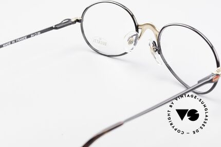Bugatti 22157 Rare Oval 90's Vintage Specs, demo lenses can be replaced with optical (sun) lenses, Made for Men and Women