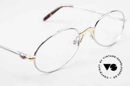 Bugatti 22126 Rare Oval 90's Vintage Glasses, NO retro glasses, but an authentic old original; vertu!, Made for Men and Women