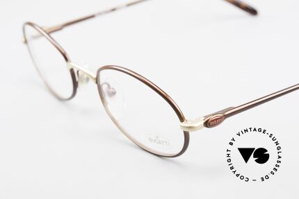 Bugatti 22369 Rare Oval 90's Vintage Frame, unworn (like all our rare vintage 90's Bugatti eyewear), Made for Men and Women
