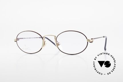 Bugatti EB601 Oval Luxury Eyeglasses Small, vintage eyeglasses of the Ettore Bugatti Collection, Made for Men and Women