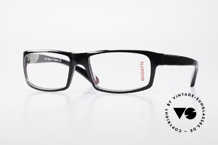 Bugatti 533 Designer Luxury Glasses Men, striking plastic eyeglass-frame by BUGATTI, Made for Men