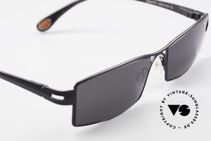 Bugatti 499 Rare Designer Sunglasses XL, expensive, non-reflecting sun lenses (100% UV), Made for Men
