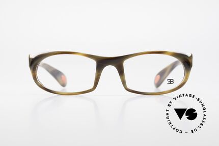 Bugatti 326 Odotype True Vintage Eyeglass-Frame, distinctive design of the ODOTYPE SERIES, Made for Men