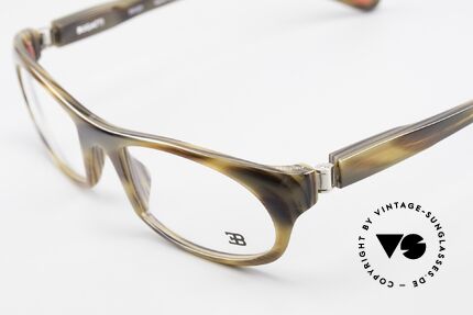 Bugatti 326 Odotype True Vintage Eyeglass-Frame, very special lens construction; TOP comfort, Made for Men