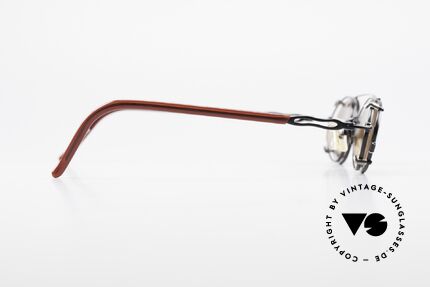 Yohji Yamamoto 51-8201 Oval Vintage Glasses Clip On, NO retro specs, but a 20 years old Yamamoto original, Made for Men and Women