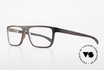 Rolf Spectacles Espada 04 Pure Wood Men's Eyeglasses, true masterpiece (pure natural material, NO METAL), Made for Men