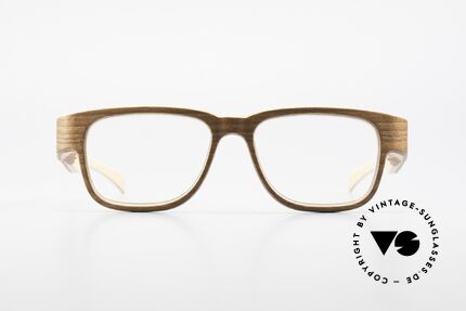 Rolf Spectacles Jupiter 54 XL Frame Made From Pure Wood, originally released in 2009 & awarded immediately!, Made for Men