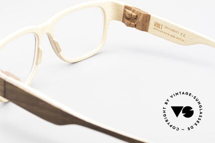 Rolf Spectacles Jupiter 54 XL Frame Made From Pure Wood, Size: extra large, Made for Men