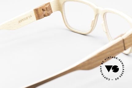 Rolf Spectacles Jupiter 54 XL Frame Made From Pure Wood, Size: extra large, Made for Men