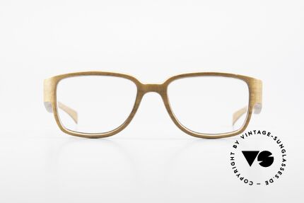 Rolf Spectacles Hornet 52 Pure Wood Eyeglasses Large, originally released in 2009 & awarded immediately!, Made for Men and Women
