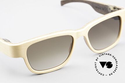 Rolf Spectacles Jupiter 51 Pure Wood Sunglasses Men XL, unworn Original (like all our unique Rolf Spectacles), Made for Men