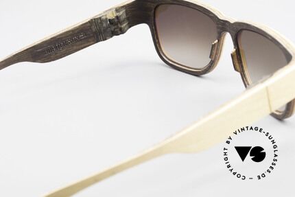 Rolf Spectacles Jupiter 51 Pure Wood Sunglasses Men XL, Size: extra large, Made for Men