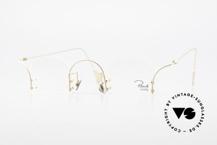 Paul Chiol 03 Unique Rimless Eyeglasses Details