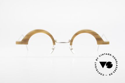 B. Angeletti Baal Redesign Genuine Horn Glasses 1994, rare designer glasses (made of GENUINE buffalo horn), Made for Men and Women