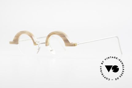 B. Angeletti Baal Redesign Genuine Horn Glasses 1994, true rarity (pure natural material - handmade), vertu!, Made for Men and Women