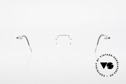 Lindberg 2333 Spirit Titan Round Rimless Titanium Frame, distinctive quality and design (award-winning frame), Made for Men and Women