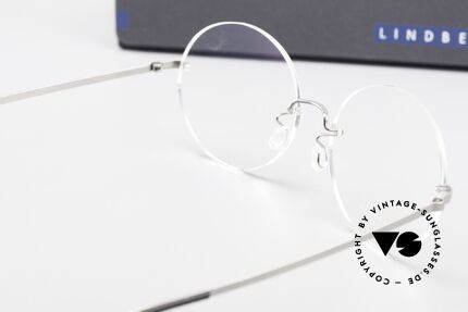 Lindberg 2333 Spirit Titan Round Rimless Titanium Frame, Size: medium, Made for Men and Women