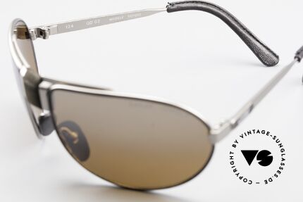 Cebe Dakar Jungle QD02 High-Tech Racing Sunglasses, 30 years old original, unworn; the leather peels a bit off, Made for Men and Women