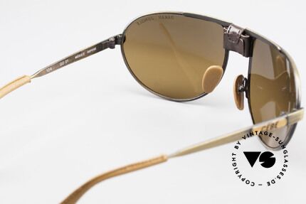 Cebe Dakar Jungle QD01 High-Tech Racing Sunglasses, 30 years old original, unworn; case leather peels a bit off, Made for Men and Women