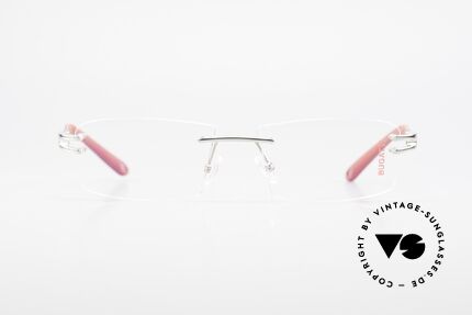 Bugatti 465 Rimless Luxury Specs Palladium, sporty frame and lens design ... striking masculine, Made for Men