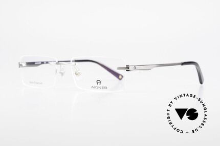 Aigner EA1023 Rimless Vintage Glasses Titan, top-notch quality and very pleasant to wear; lightweight, Made for Men