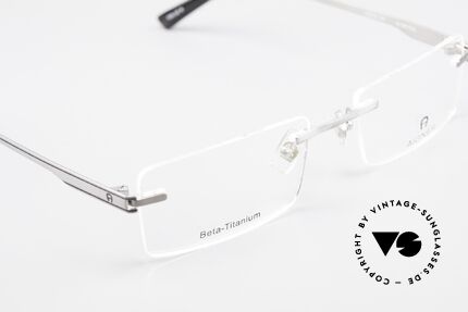 Aigner EA1023 Rimless Vintage Glasses Titan, NO RETRO, but genuine VINTAGE commodity (+ Shin case), Made for Men