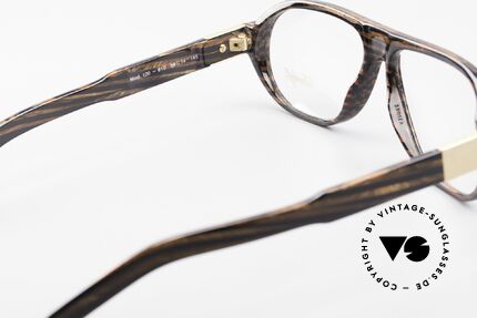 Davidoff 100 90's Men's Vintage Glasses, demo lenses can be replaced with optical (sun) lenses, Made for Men