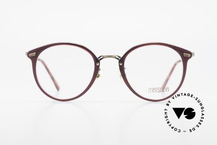 Matsuda 2836 Panto Style 90's Eyeglass-Frame, MATSUDA = a synonym for elaborate craftsmanship, Made for Men and Women