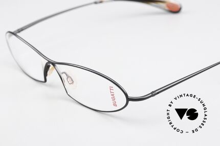 Bugatti 343 Odotype Rare Men's Designer Specs, very special lens construction; TOP comfort, Made for Men