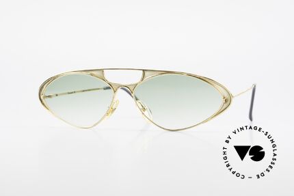 Casanova LC8 Murano Glass Luxury Shades, glamorous CASANOVA sunglasses from around 1985, Made for Women