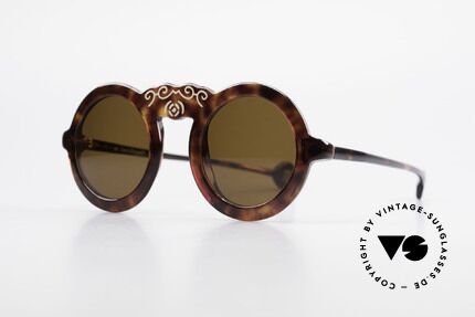 Laura Biagiotti V93 Shangai True Vintage 70's Sunglasses, uniquely patterned frame (see photos) - just fancy, Made for Women Laura Biagiotti V93 Shangai True Vintage 70's Sunglasses, uniquely patterned frame (see photos) - just fancy, Made for Women