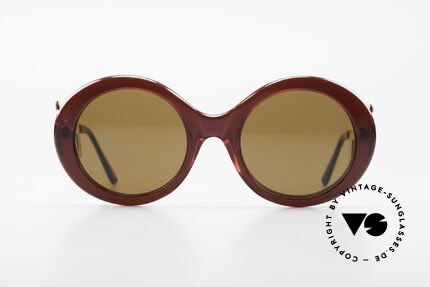 Moschino M254 Antique Key Sunglasses Rare, Persol produced the Moschino creations in the 80s, Made for Women