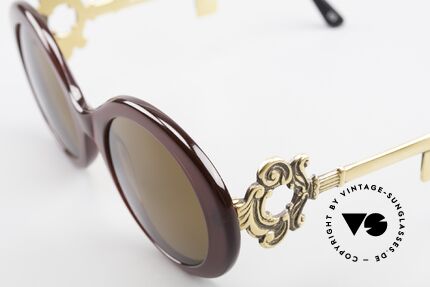 Moschino M254 Antique Key Sunglasses Rare, never worn (like all our Moschino designer frames), Made for Women