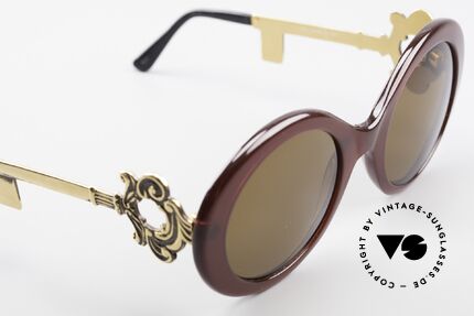 Moschino M254 Antique Key Sunglasses Rare, NO retro fashion, but a 35 years old unique rarity!, Made for Women