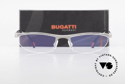 Bugatti 497 Ruthenium Vintage Eyeglasses, Size: large, Made for Men